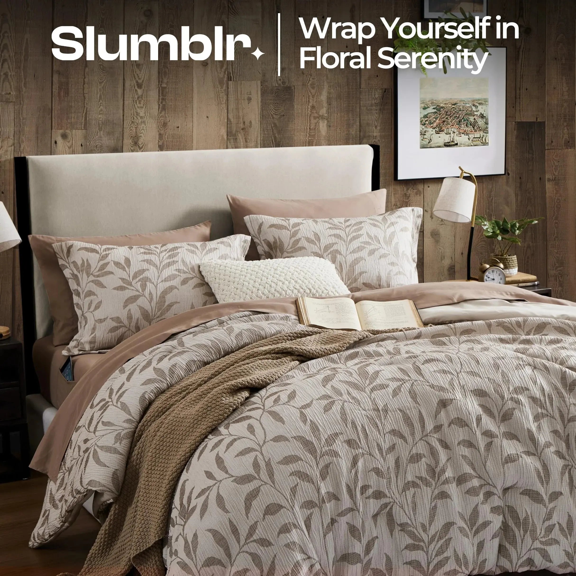 Floral Duvet Covering With Soft Microfiber And Hidden Zipper For Cozy Bedroom Style