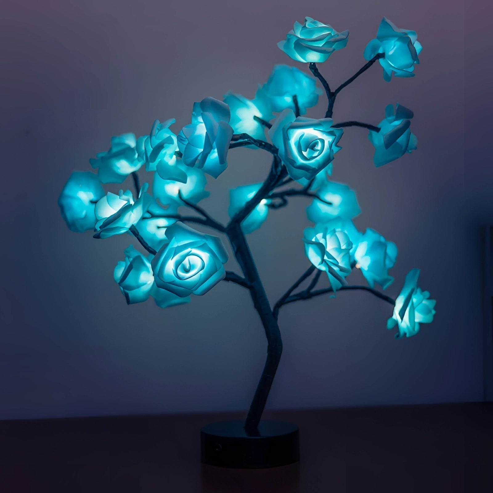 LuminaRose LED růžová lampa s měkkým světlem pro romantickou atmosféru