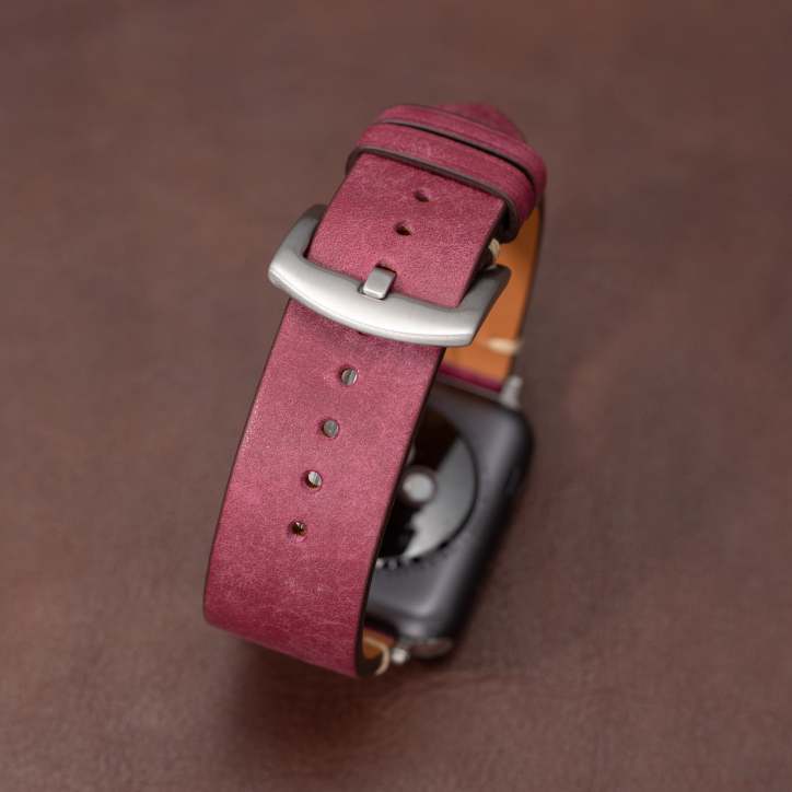 Premium-Lederarmband für die Apple Watch mit zeitloser Handwerkskunst