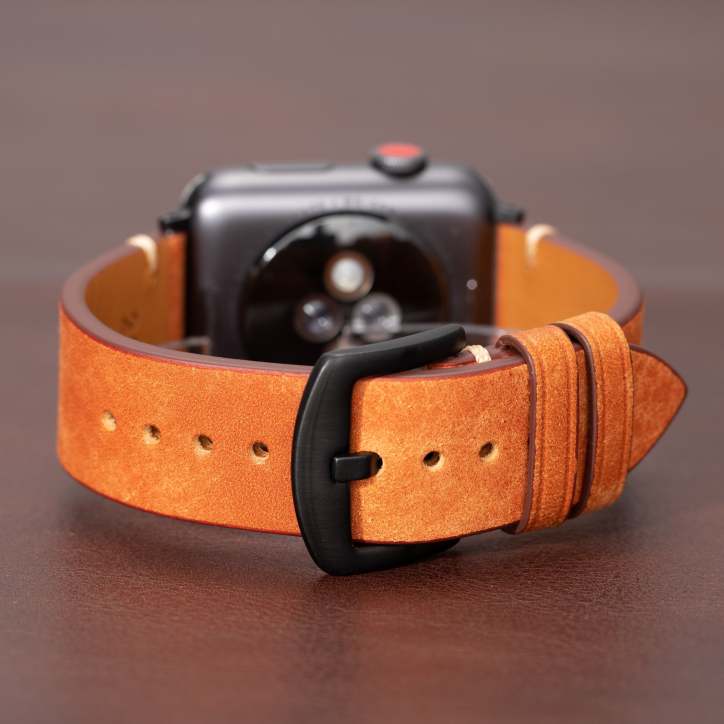 Premium-Lederarmband für die Apple Watch mit zeitloser Handwerkskunst