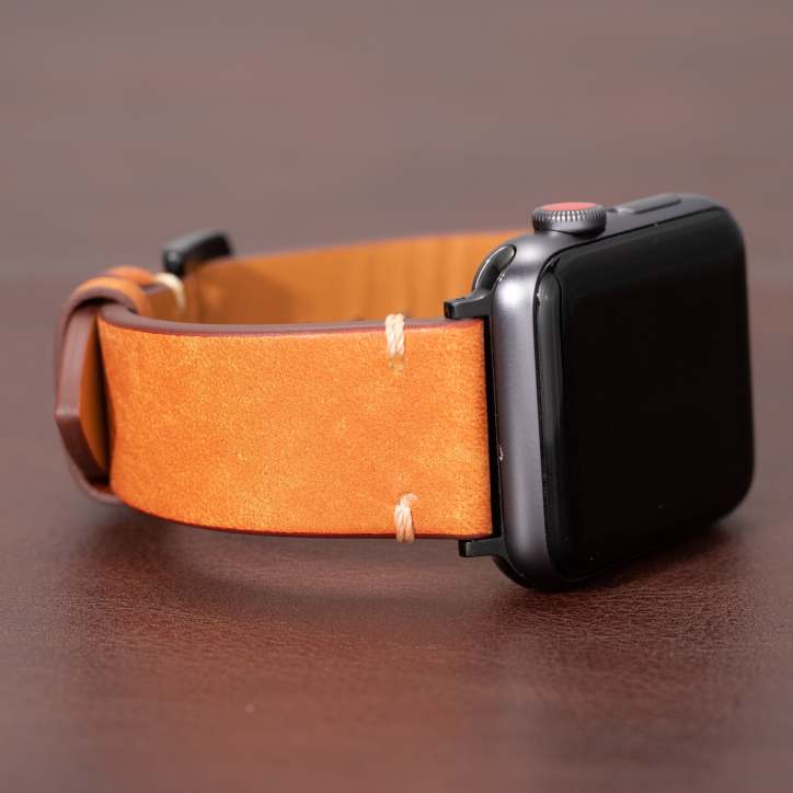 Premium-Lederarmband für die Apple Watch mit zeitloser Handwerkskunst