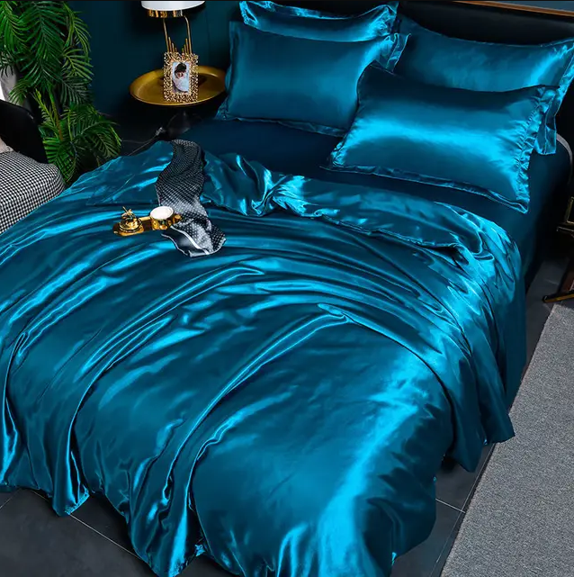 Luxurious Satin Bedding With Elegant Finish For All Season Comfort