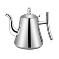 Tekande til løst te i rustfrit stål med infuser