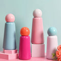 Elegant Steel Hydration Bottle With Insulated Design And Two Tone Finish