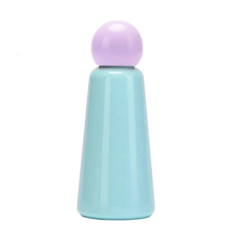 Elegant Steel Hydration Bottle With Insulated Design And Two Tone Finish