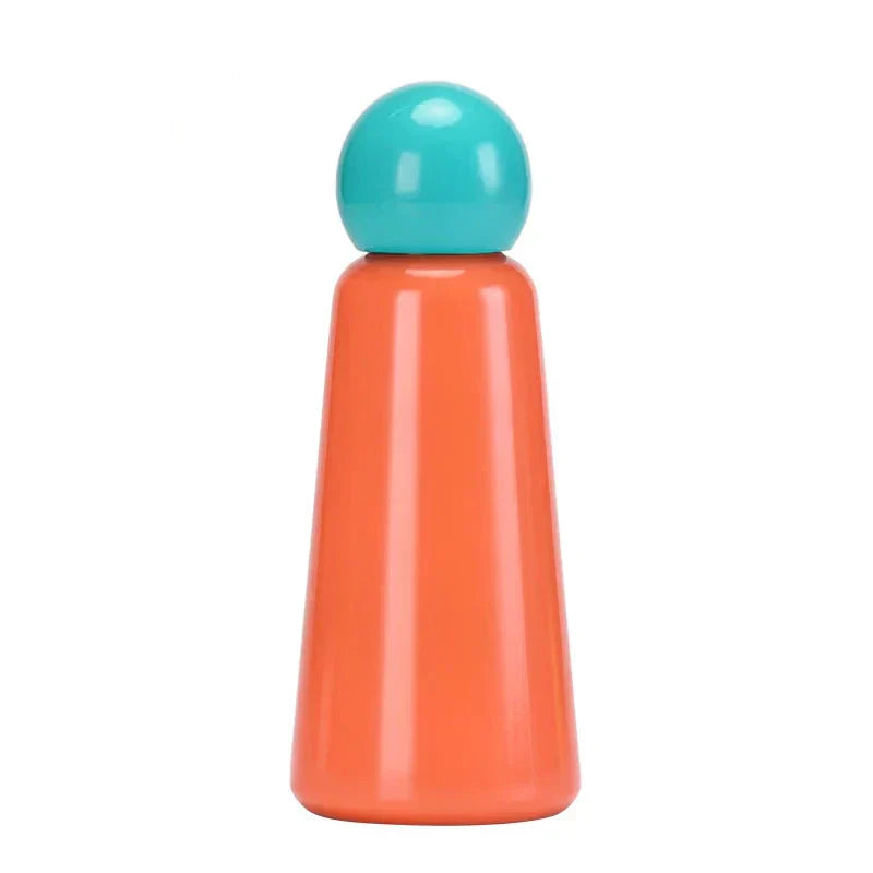 Elegant Steel Hydration Bottle With Insulated Design And Two Tone Finish