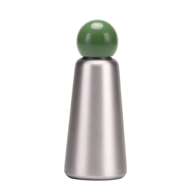Elegant Steel Hydration Bottle With Insulated Design And Two Tone Finish