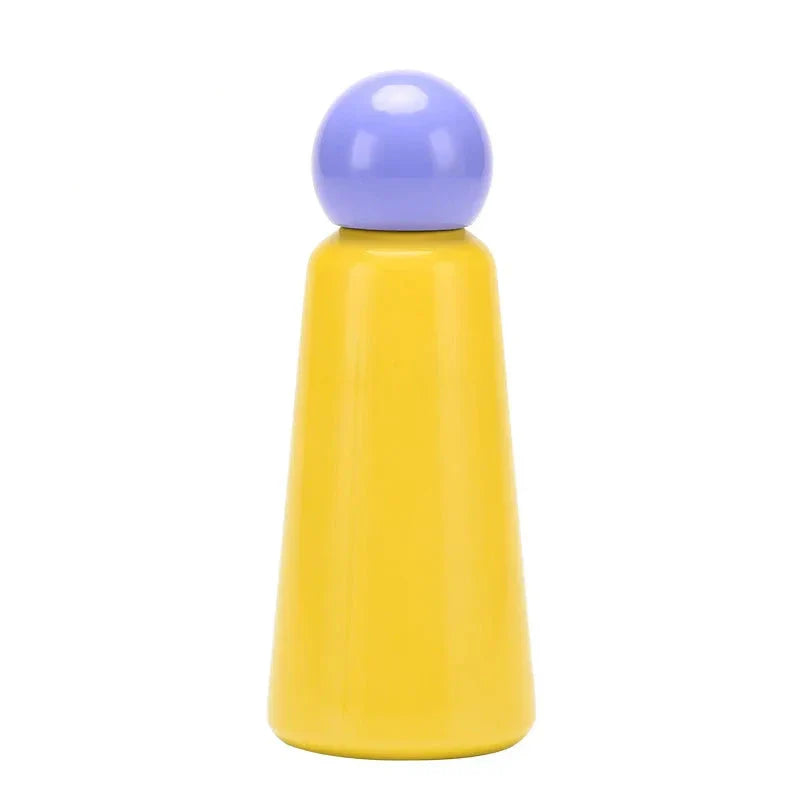 Elegant Steel Hydration Bottle With Insulated Design And Two Tone Finish
