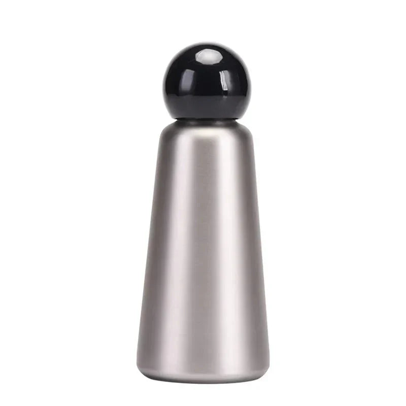 Elegant Steel Hydration Bottle With Insulated Design And Two Tone Finish