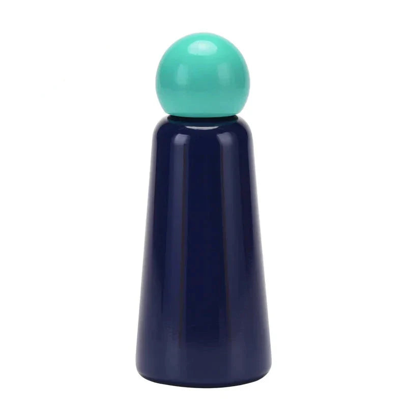 Elegant Steel Hydration Bottle With Insulated Design And Two Tone Finish