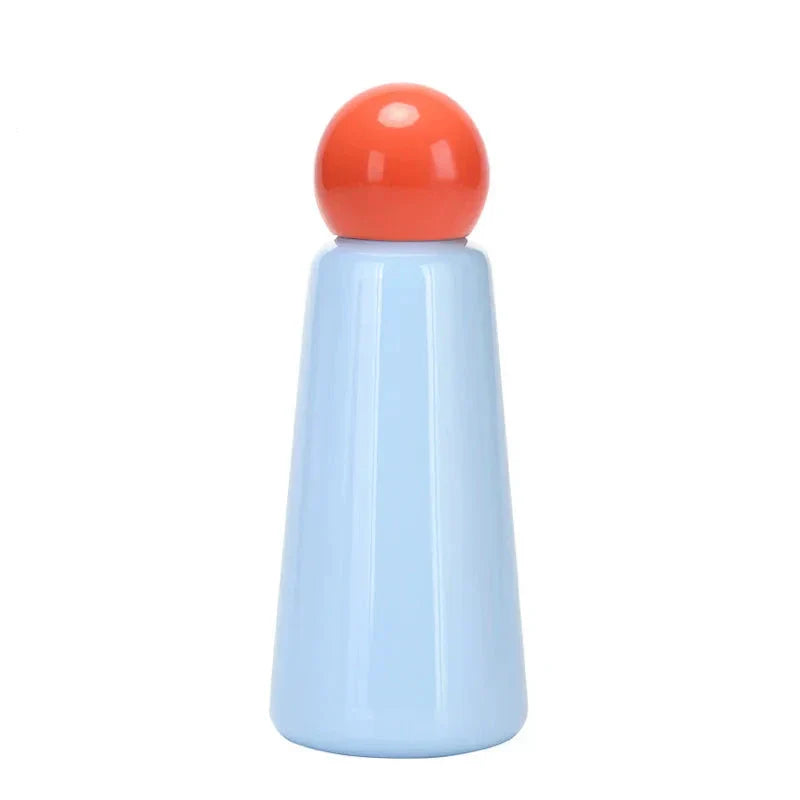 Elegant Steel Hydration Bottle With Insulated Design And Two Tone Finish