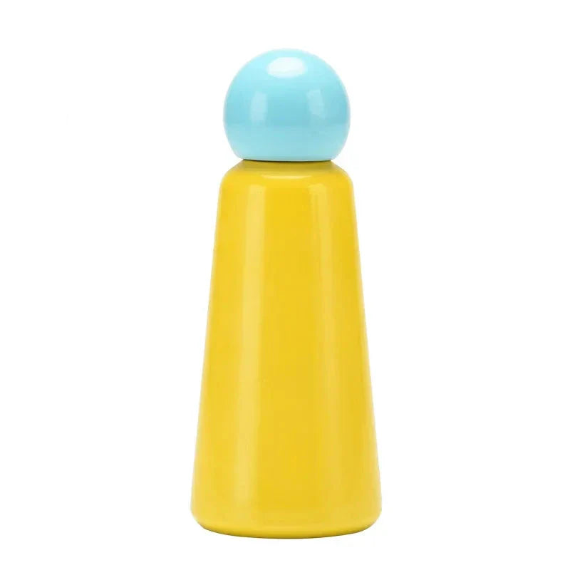 Elegant Steel Hydration Bottle With Insulated Design And Two Tone Finish