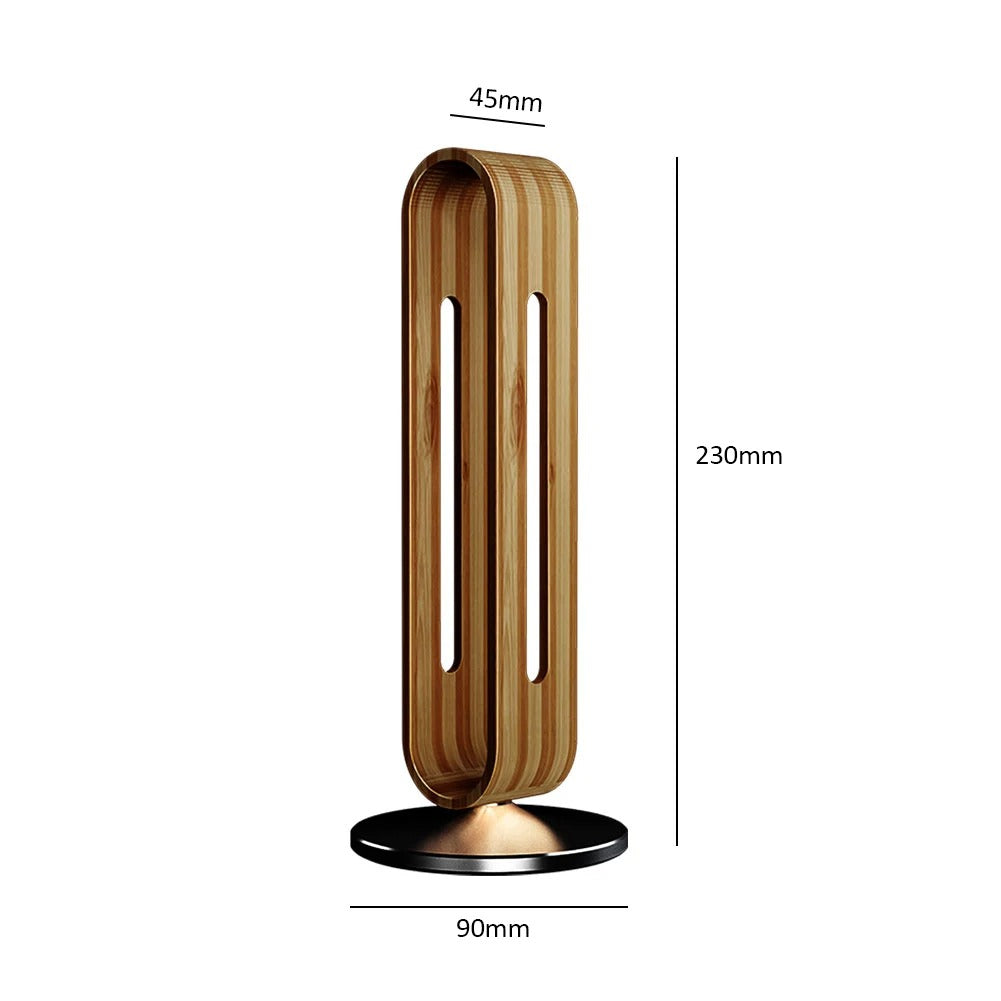 Elegant Wooden Headset Stand With Sleek Design And Secure Hold