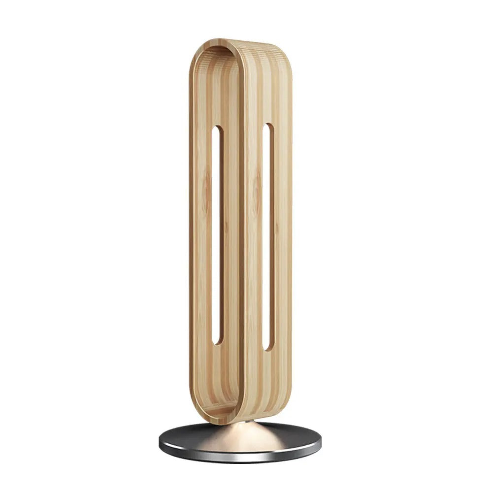 Elegant Wooden Headset Stand With Sleek Design And Secure Hold