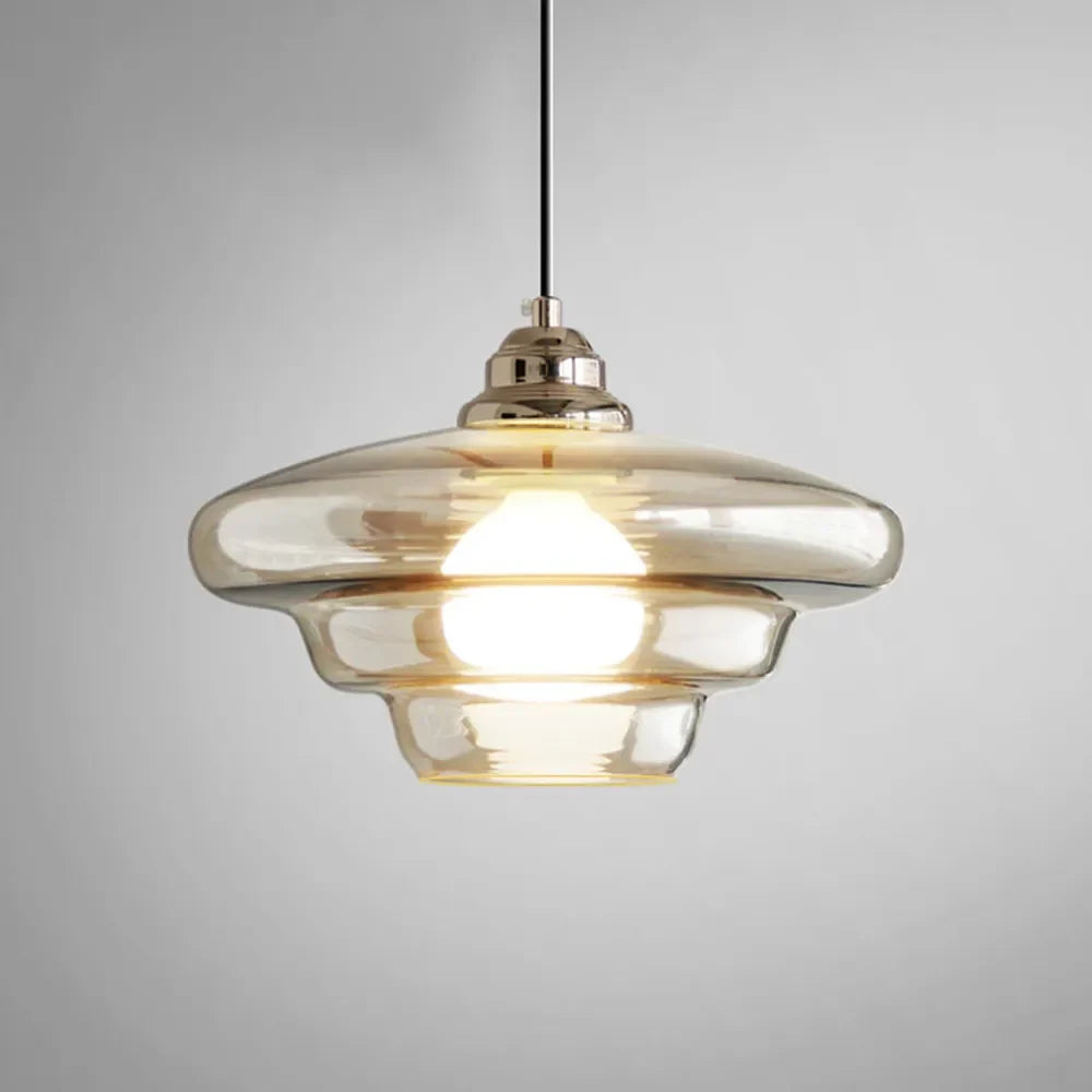 Moderne Glas-Pendelleuchte | Ormexis