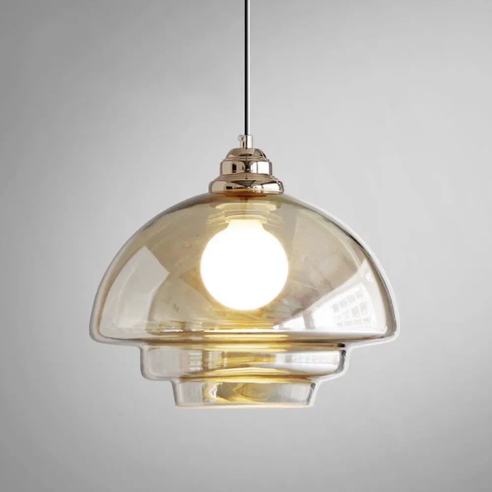 Moderne Glas-Pendelleuchte | Ormexis