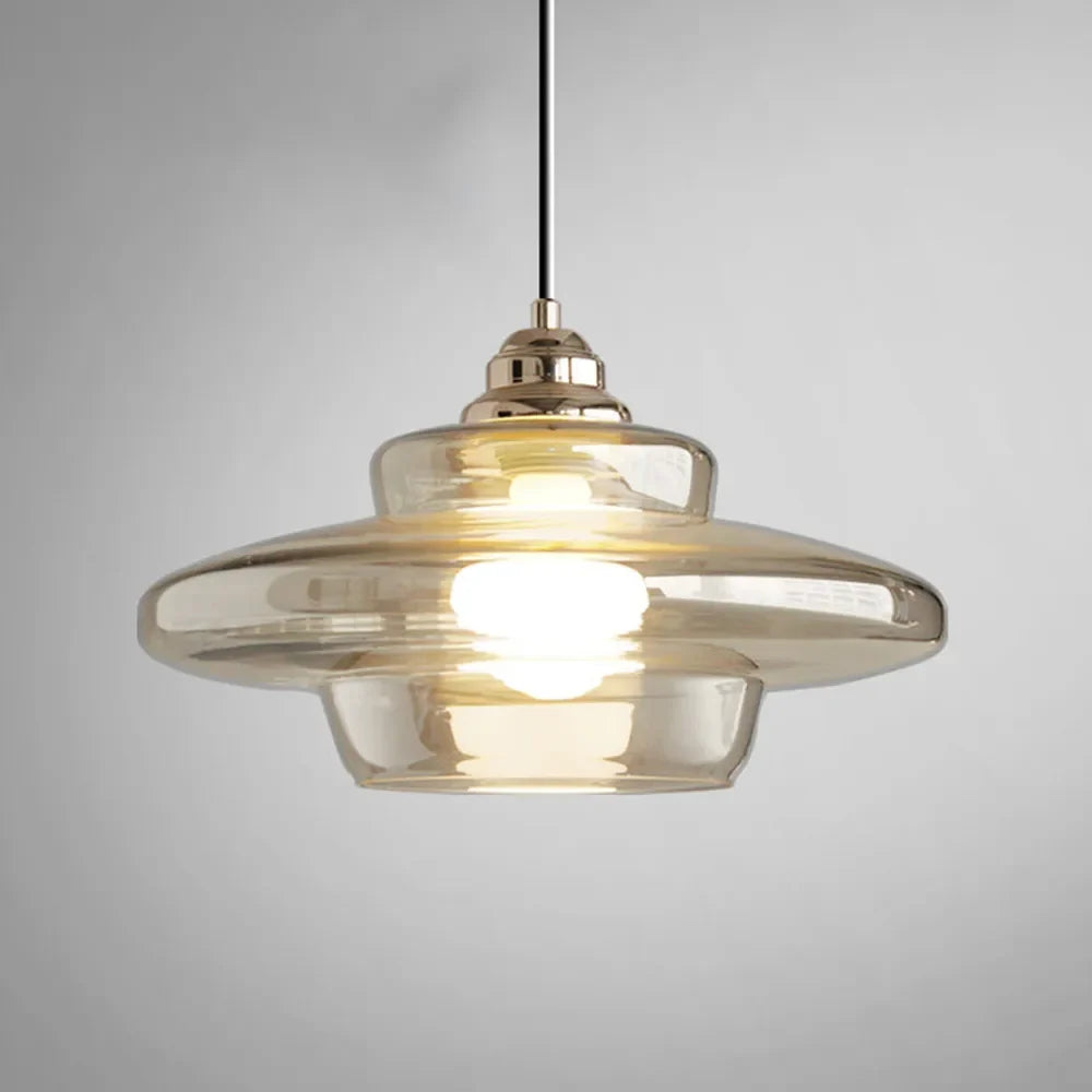 Moderne Glas-Pendelleuchte | Ormexis