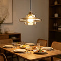 Moderne Glas-Pendelleuchte | Ormexis