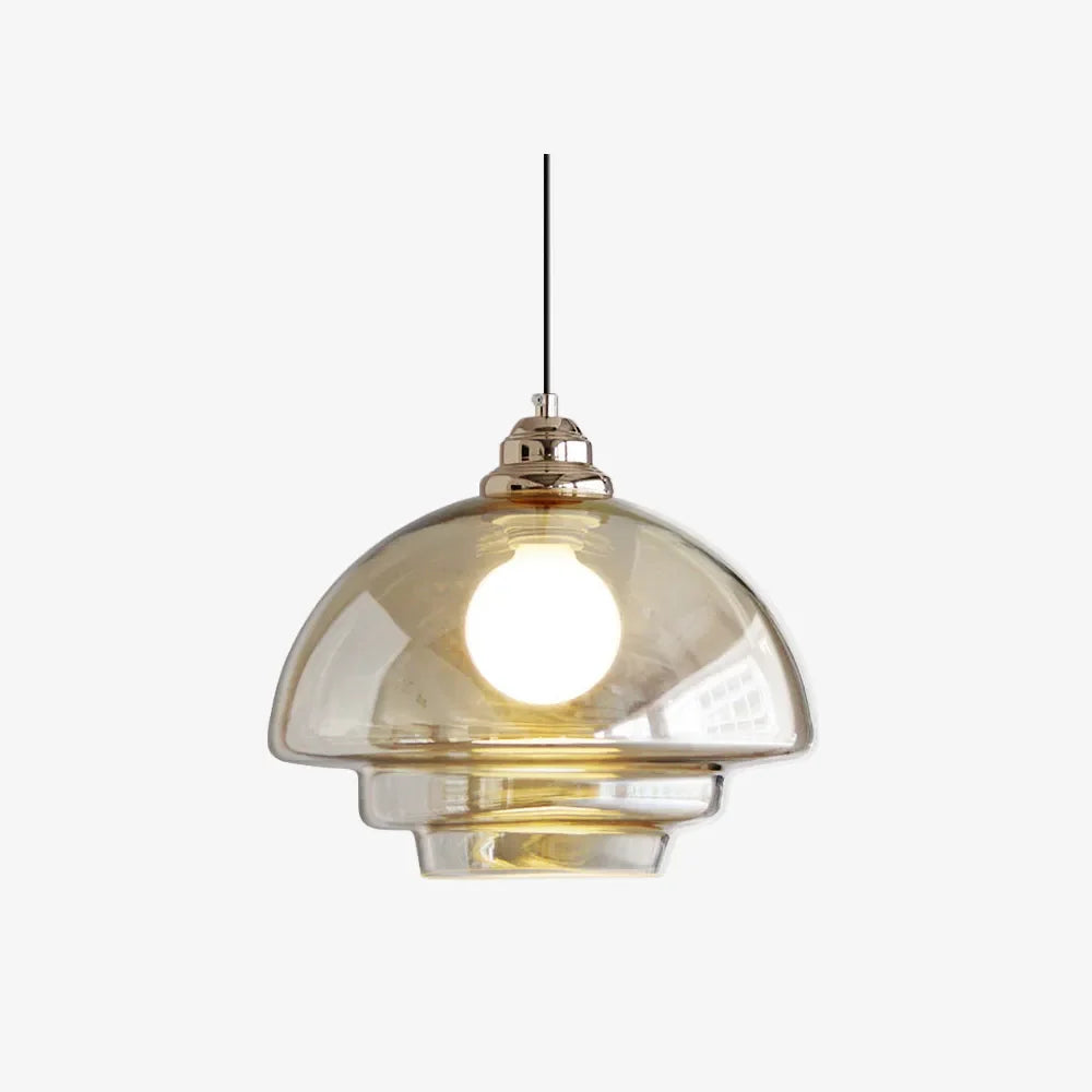 Moderne Glas-Pendelleuchte | Ormexis