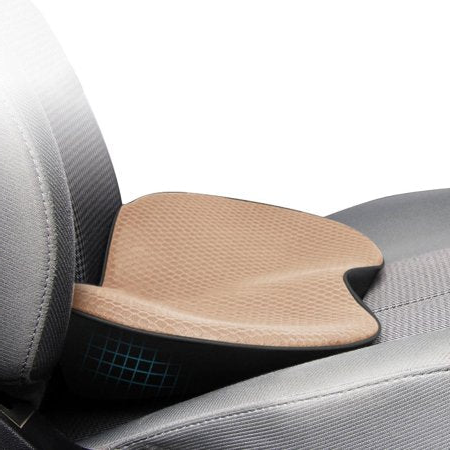 Almofada Elevadora com Base Antideslizante para Maior Visibilidade ao Conduzir