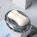 Elite Bath Accessories Set With Crystal Glass Detailing