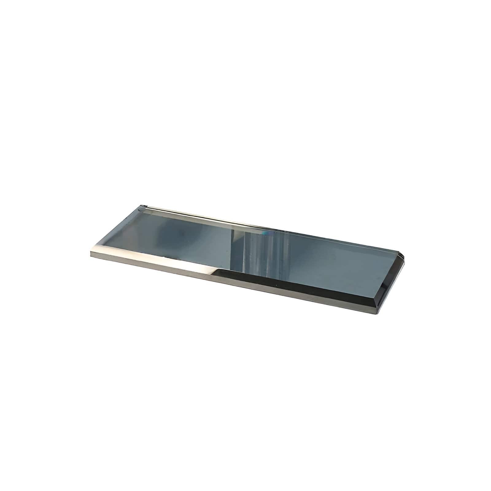 Elite Bath Accessories Set With Crystal Glass Detailing