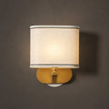 Zachte gloed linnen wandlamp | Ormexis