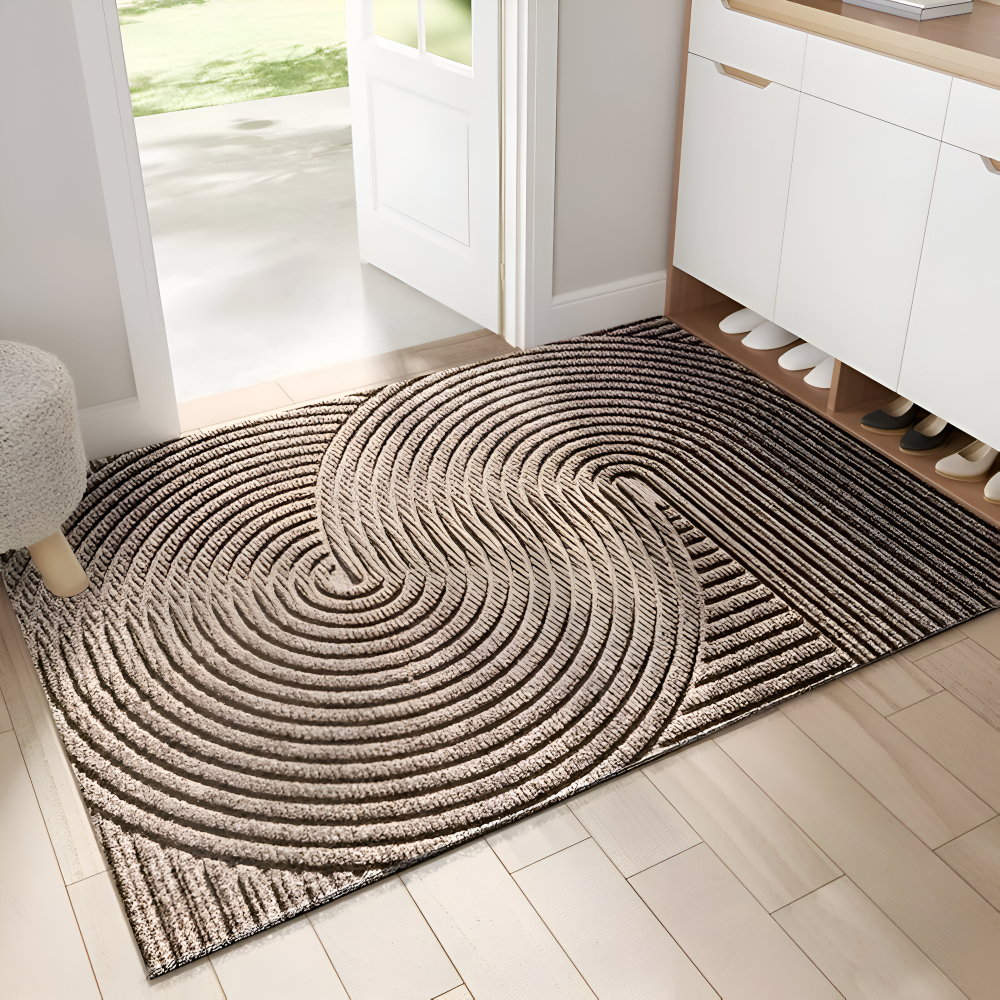 Geometric Wave Form Area Rug | Ormexis