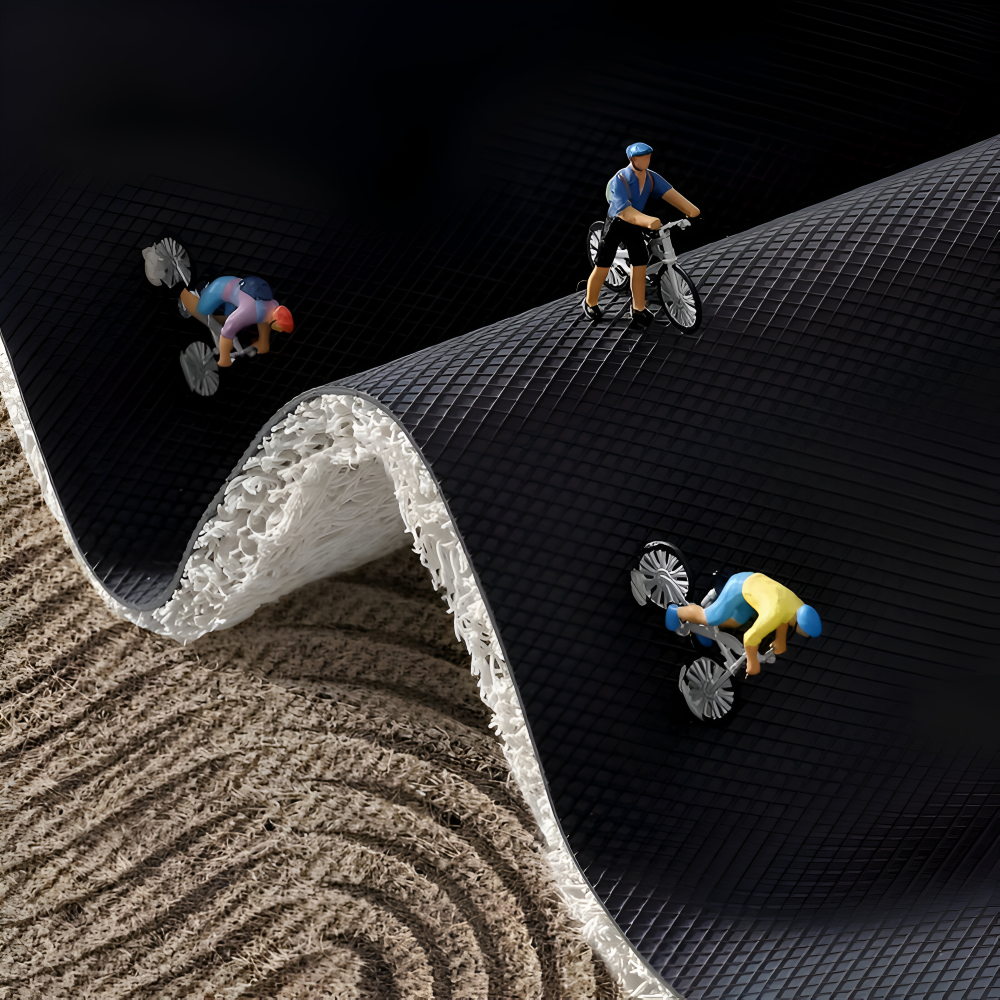 Geometric Wave Form Area Rug | Ormexis