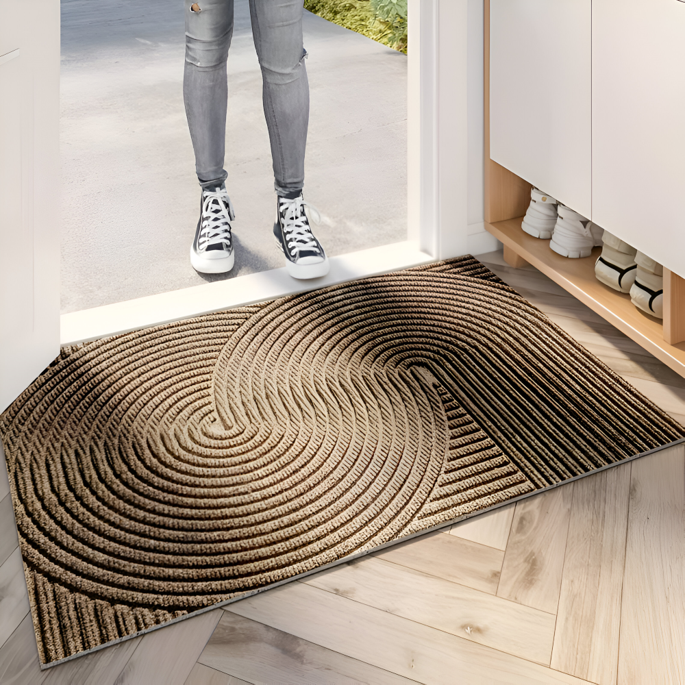 Geometric Wave Form Area Rug | Ormexis