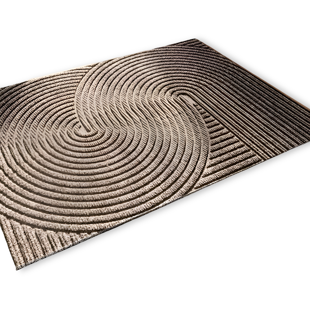 Geometric Wave Form Area Rug | Ormexis