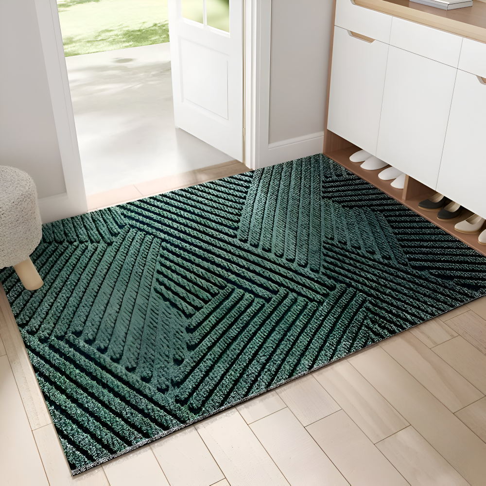 Geometric Wave Form Area Rug | Ormexis