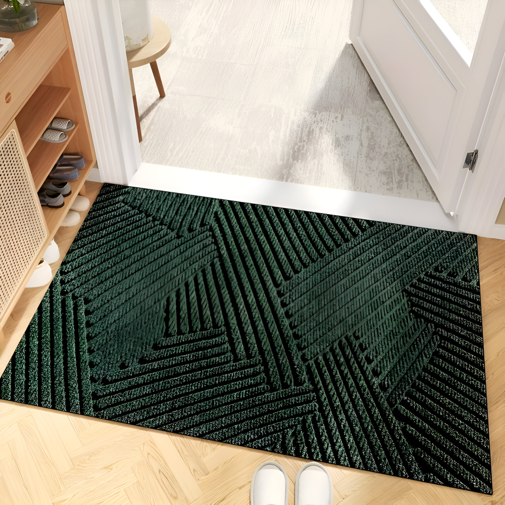 Geometric Wave Form Area Rug | Ormexis