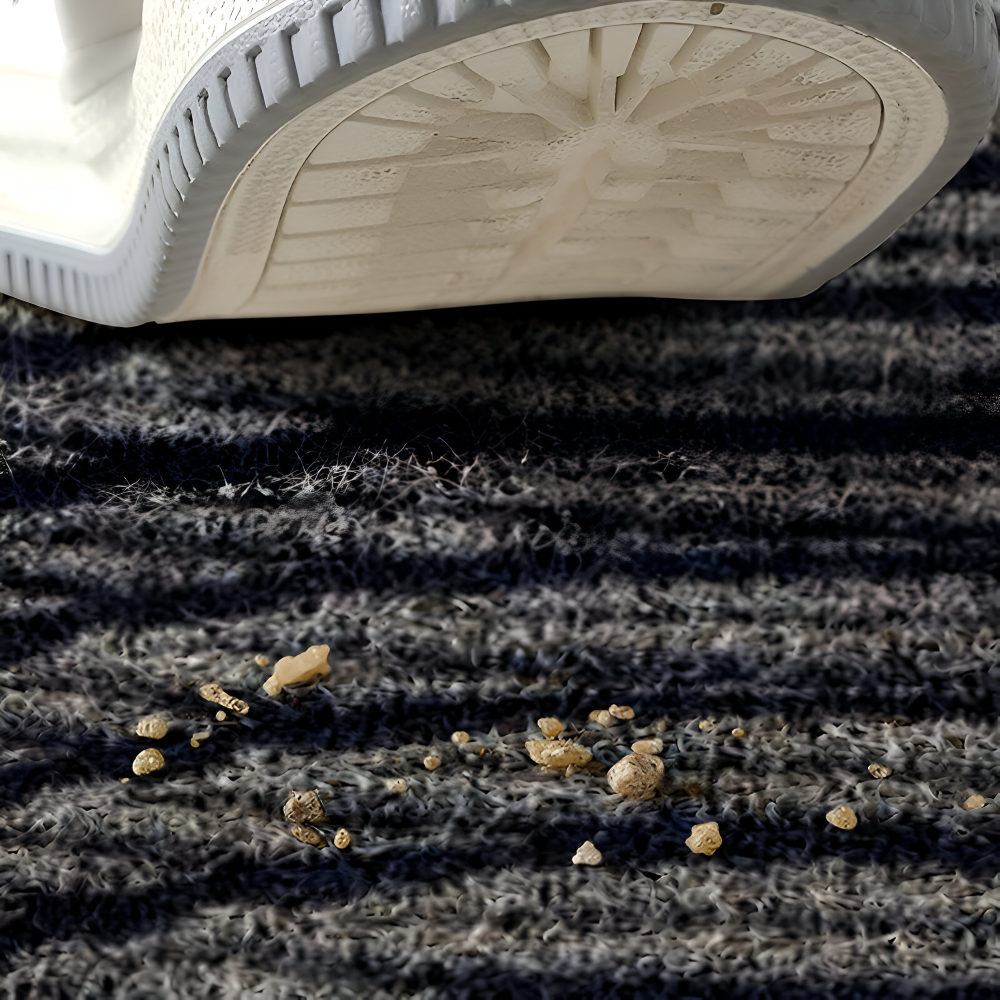 Geometric Wave Form Area Rug | Ormexis