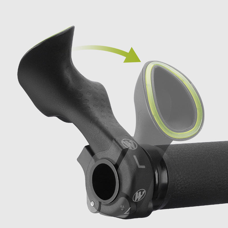Ergonomické držadla na kolo ve tvaru O pro univerzální pohodlí na jakémkoli kole