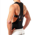 Ergonomic Back Support With Magnetic Posture Aid And Adjustable Fit