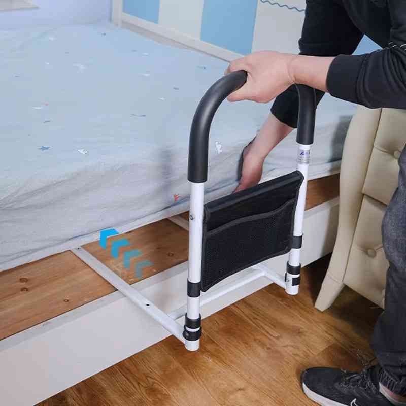 מעקות מיטה מתכווננים לגובה למבוגרים עם תמיכה בטוחה