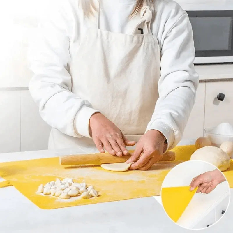 Essensiell kjøkken ekstra stor silikon bakeplate for elting og utkjevling av deig