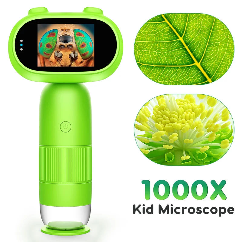 Přenosný digitální mikroskop 1000X pro děti a sběratele