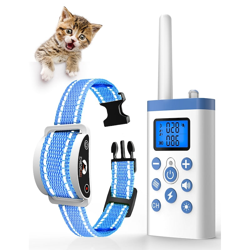 FelixNova Cat Training Collar With Remote For Correcting Behavior