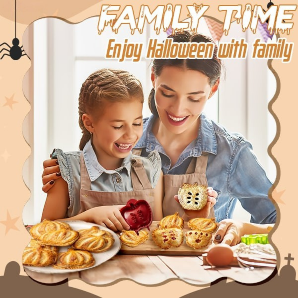Festive Pie Maker Spooky Halloween Pie Shapes for Treats