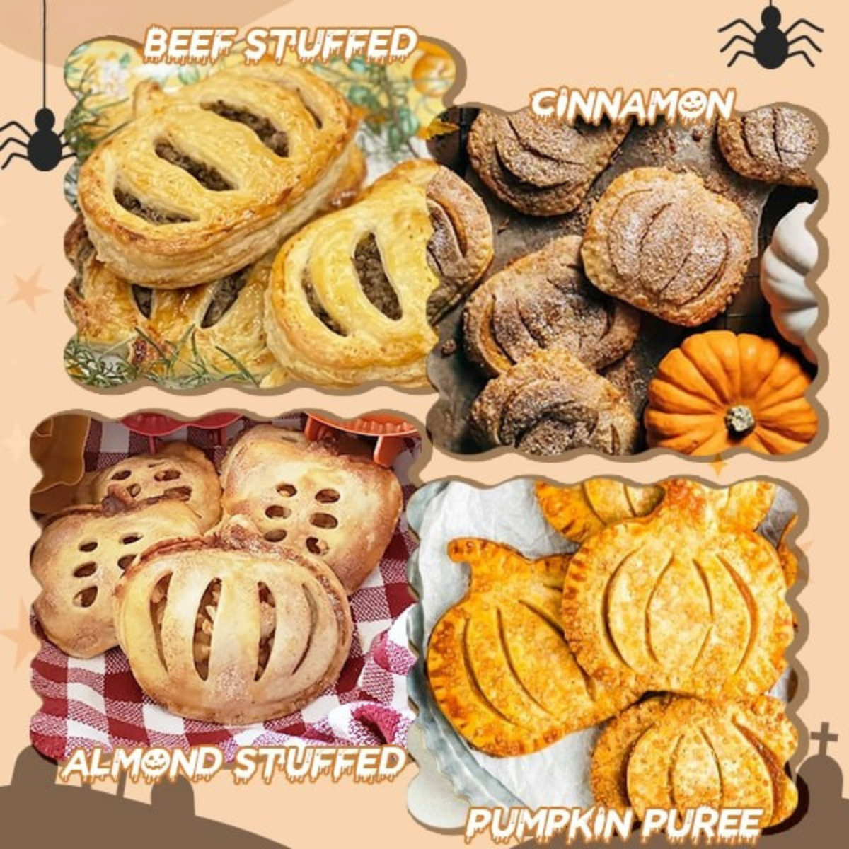 Festive Pie Maker Spooky Halloween Pie Shapes for Treats