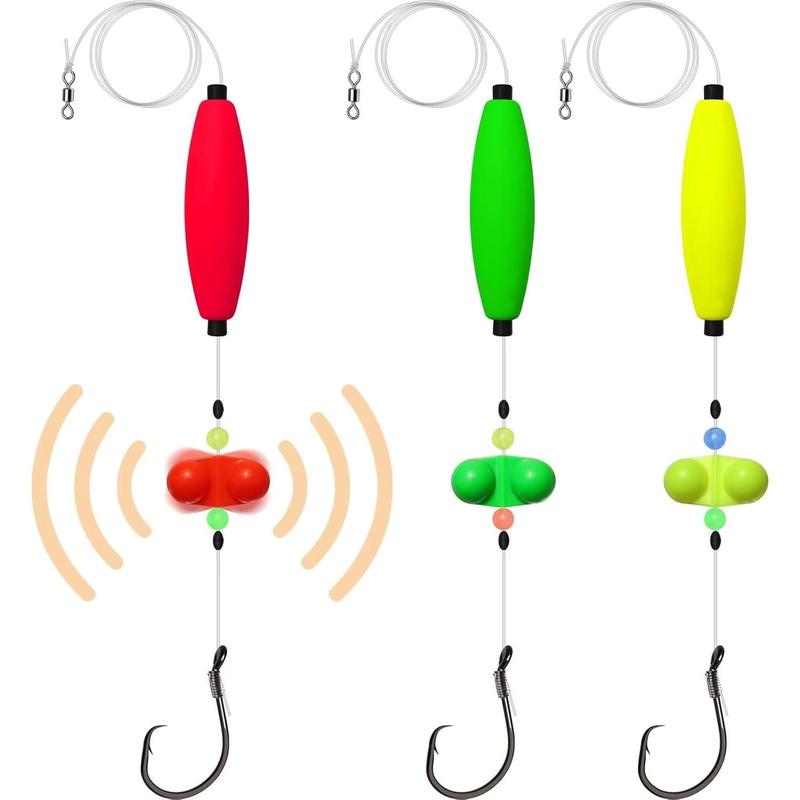 Fishing Essentials Pre-Rigged Catfish Rig With Adjustable Depth For Easy Setup