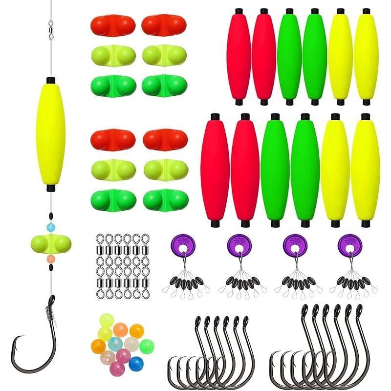Fishing Essentials Pre-Rigged Catfish Rig With Adjustable Depth For Easy Setup