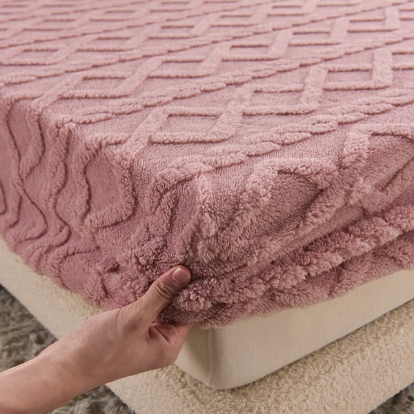 Drap-housse en velours FlannelDream avec poche profonde pour toutes les saisons