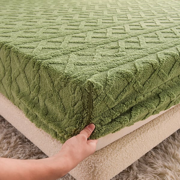 Drap-housse en velours FlannelDream avec poche profonde pour toutes les saisons