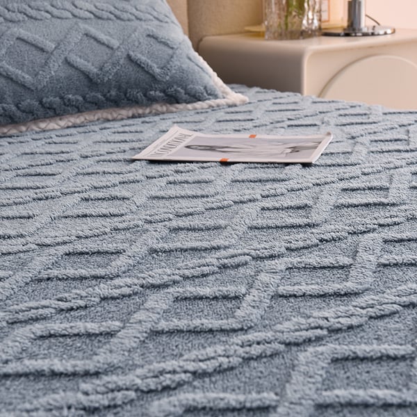 Drap-housse en velours FlannelDream avec poche profonde pour toutes les saisons