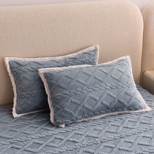 Drap-housse en velours FlannelDream avec poche profonde pour toutes les saisons