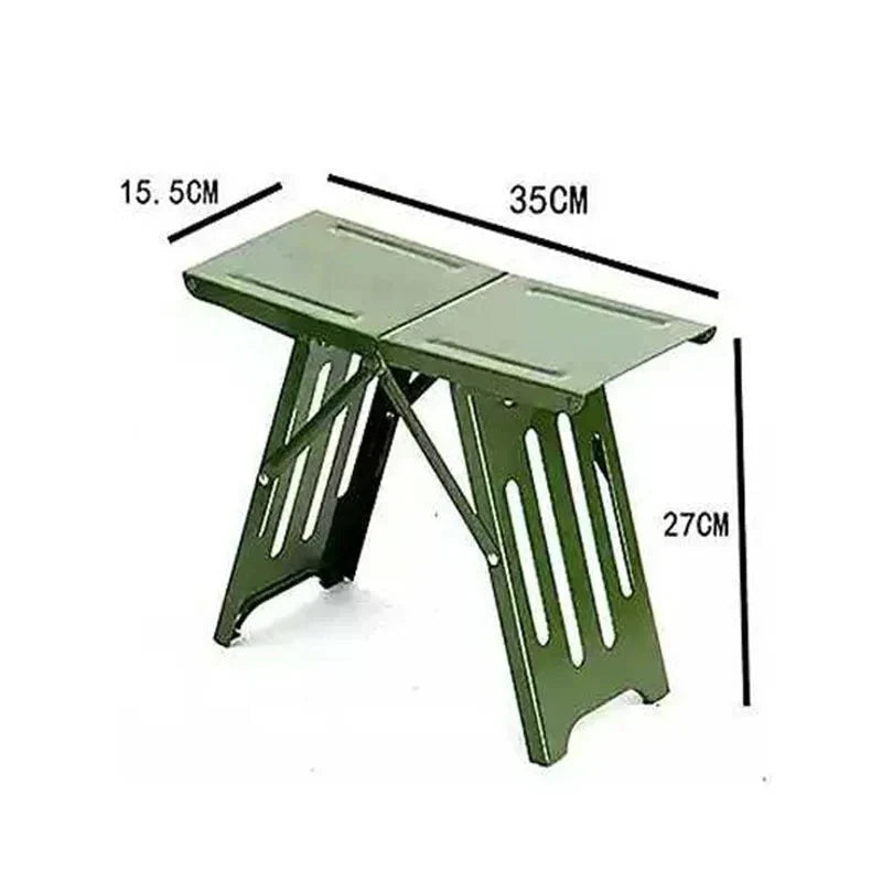 Sedia Pieghevole Compatta FlexSeat con Supporto Schienale Regolabile per Uso Esterno