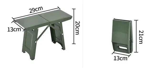 Sedia Pieghevole Compatta FlexSeat con Supporto Schienale Regolabile per Uso Esterno